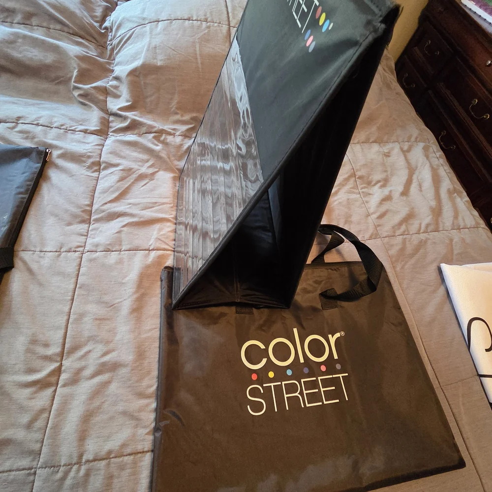 Color Street Black Tote Bag